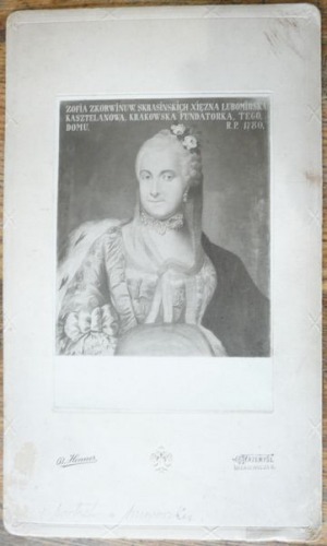 Zofia Krasińska księżna Lubomirska by Baruch Henner,XIX w.